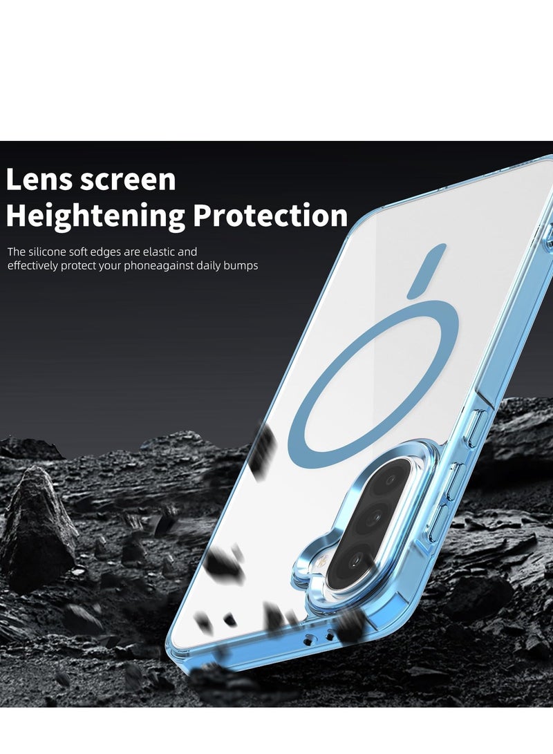 Hard Case for Samsung Galaxy A56 /Galaxy A36 [Compatible with Magsafe Wireless Charging] Yellowing Resistant Magnetic A56 Clear Cover - Image 5