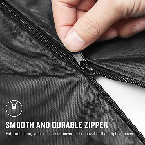 Kingling Elliptical Cover, Elliptical Exercise Machine Cover for 430/470/V-950X Elliptical Trainer Waterproof & Dustproof Protective Covers - 71''L x 29''W x 65'' H - Image 3