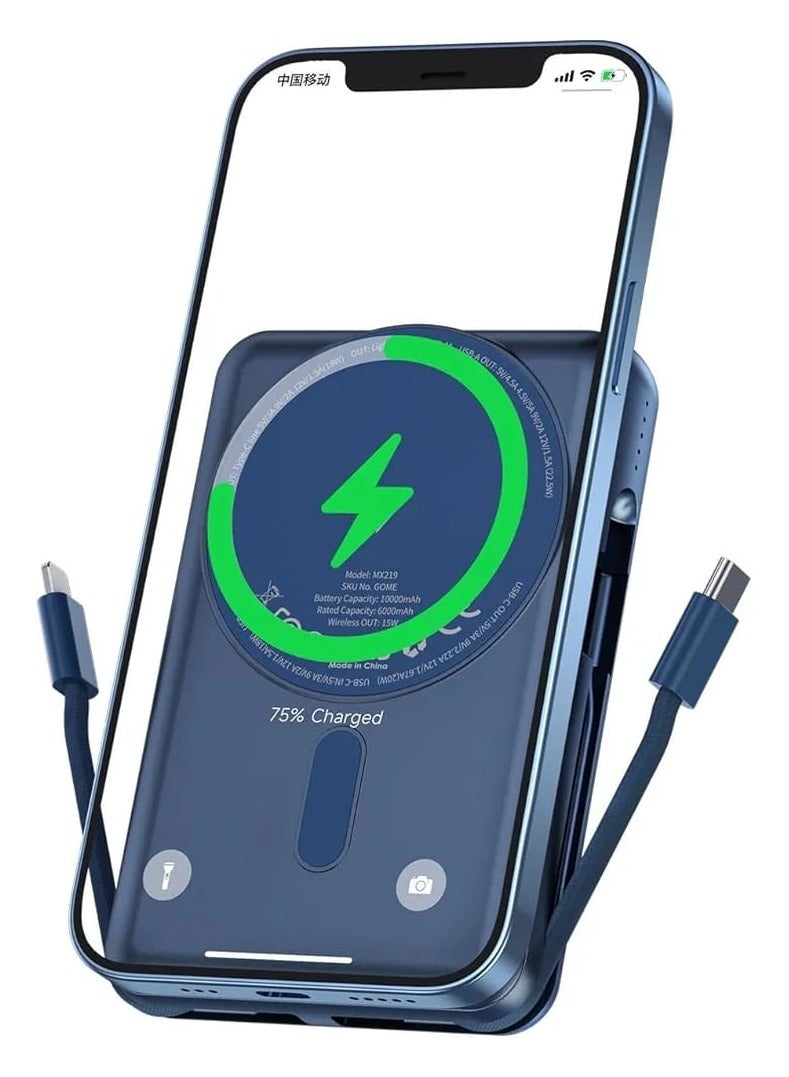 MOOGMAX MOOGMAX TRUNK SERIES RETRO (GOME) High-Speed 22.5W Wireless Charging Power Bank – MOOGMAX GOME with 15W Output and Magnetic Design - Image 1