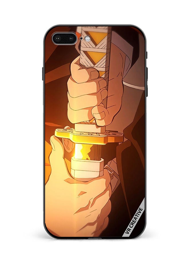 VR CREATIVE Protective Case Cover For Apple iPhone 7 Plus/8 Plus Sword Design Multicolour - Image 1