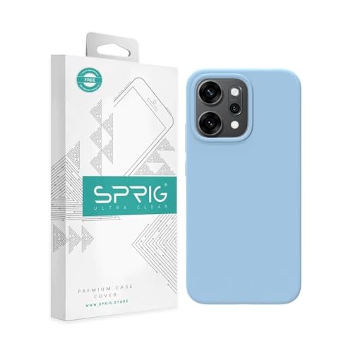 SPRIG Compatible with Oppo Reno 14 Pro Premium SilkTone Back Cover Drop Tested Shock Proof Mobile Case for Men, Women, Boys and Girls with Camera Protection (Blue) - Image 1