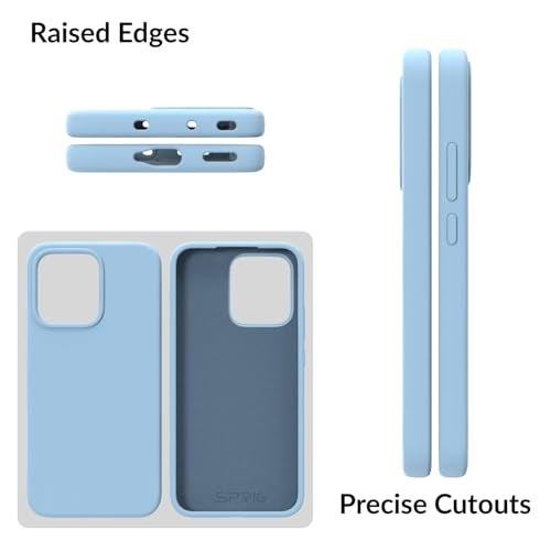 SPRIG Compatible with Oppo Reno 14 Pro Premium SilkTone Back Cover Drop Tested Shock Proof Mobile Case for Men, Women, Boys and Girls with Camera Protection (Blue) - Image 3