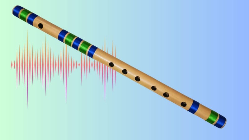 IBDA فلوتات سي الطبيعية المحترفة/المتعلم/المبتدئ من الخيزران بانسوري 19 بوصة - Image 4