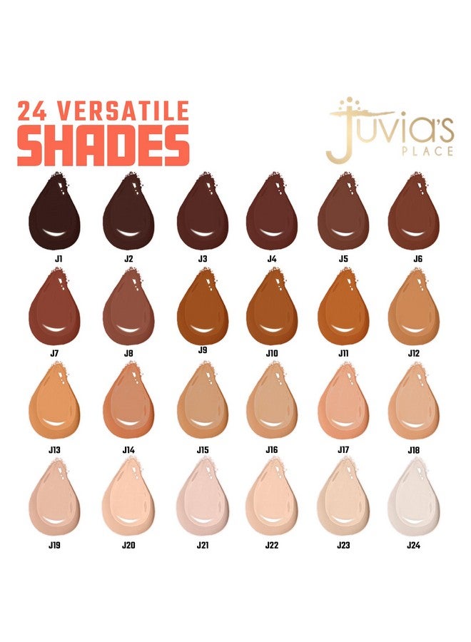 Juvia's Place I Am Magic Liquid Concealer - J14 Tan w/Warm Undertone/0.34 fl oz, Full Coverage Concealer, Makeup Concealer, Hydrating Concealer, Waterproof Concealer, Long Wear Concealer - Image 3