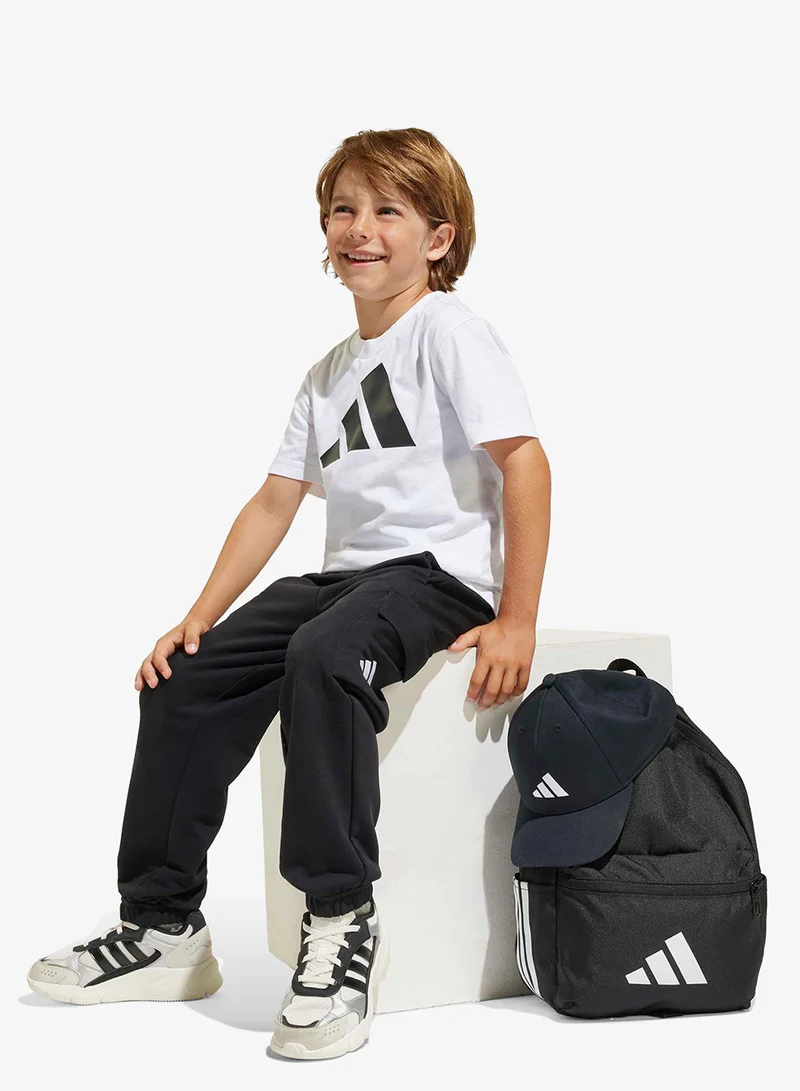 Adidas BLACK/WHITE Kids Essential Logo Sweatpants  | Best Price UAE