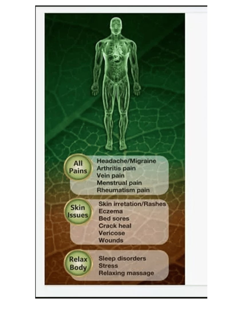 PURE MIRACLE POWER OIL for Head And Body - Natural Therapy Oil Infused With Pure Ayurvedic Herbs-150 ml - Image 2