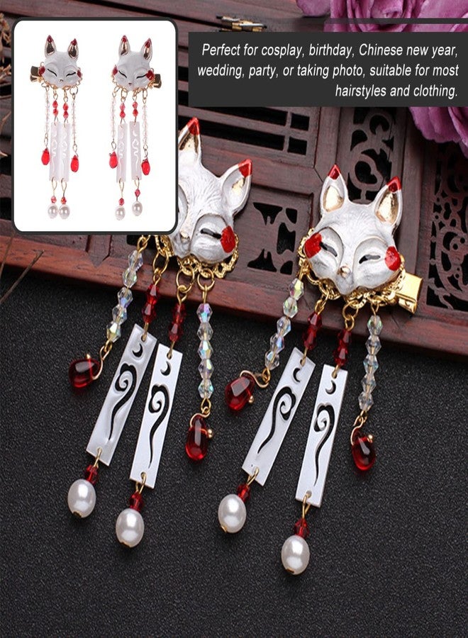 KALLORY Japanese Hair Pin Chinese Hair Clip Kimono Hair Accessories Hanfu Accessory Geisha Antiquity (1 Pair) - Image 5