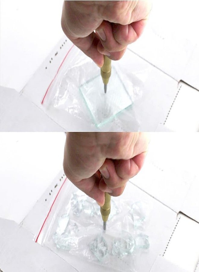 وورم تري مثقاب مركزي أوتوماتيكي بنابض مقاس ٥ بوصات للمعادن | أداة صدمات قابلة للتعديل، مثقاب مركزي أوتوماتيكي بطرف فولاذي S2، للمعادن والخشب والبلاستيك والزجاج والجلد - Image 5