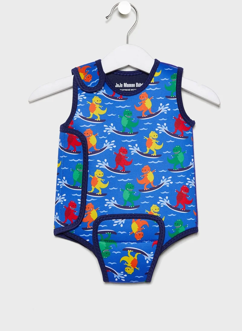 JoJo Maman Bebe Kids Printed Baby Swimsuit