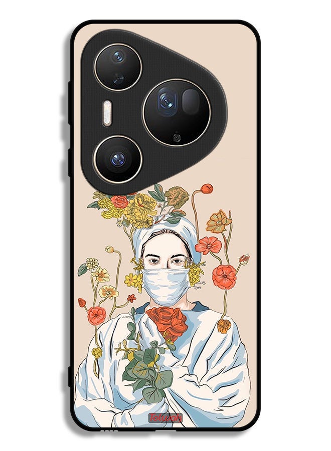Tolwak Huawei Pura 80 Ultra Protective Case Cover Nurse Art - Image 1