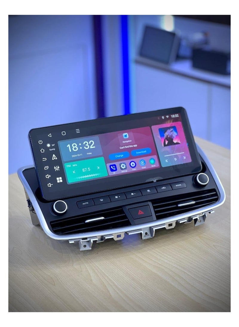 SHEZA STAR Android Car Stereo 12.3 Inch For Nissan Altima/Teana 2008 2009 2010 2011 2012 2GB RAM 32GB ROM Support Apple Carplay Android Auto With Complete Frame WiFi USB AHD Camera included  - Image 2