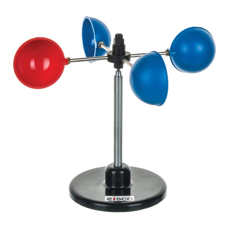 Eisco - Small Anemometer for Measuring Wind Speed Durable Weather-Resistant Design for Outdoor and Educational Use - Image 1
