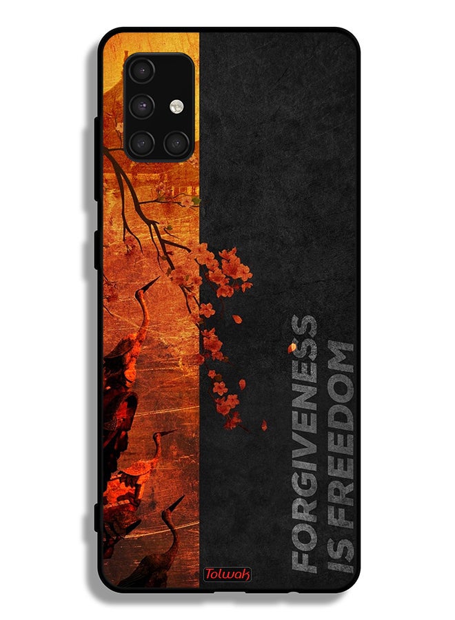 Tolwak Samsung Galaxy A71 4G Protective Case Cover Forgiveness Is Freedom - Image 1
