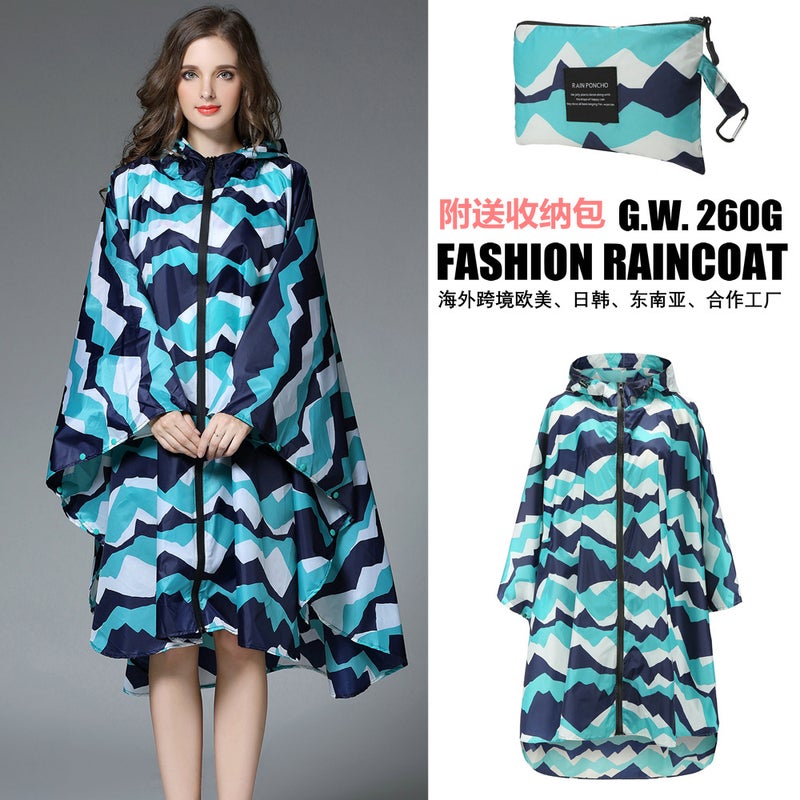 Japan K15 Waterproof Export Lightweight Couple Fashion Unisex Poncho Raincoat K29 - Image 1