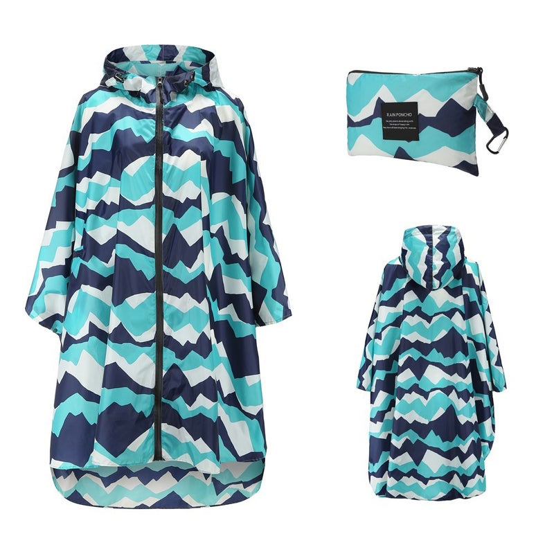 Japan K15 Waterproof Export Lightweight Couple Fashion Unisex Poncho Raincoat K29 - Image 5