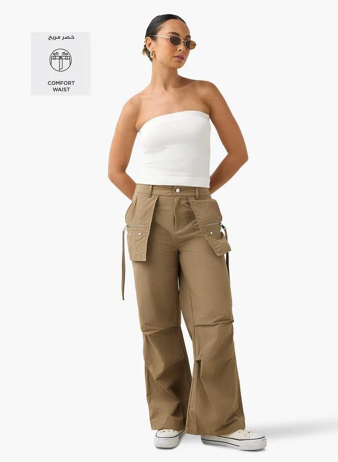 سبلاش فيڤ Regular Fit Pants with Pockets