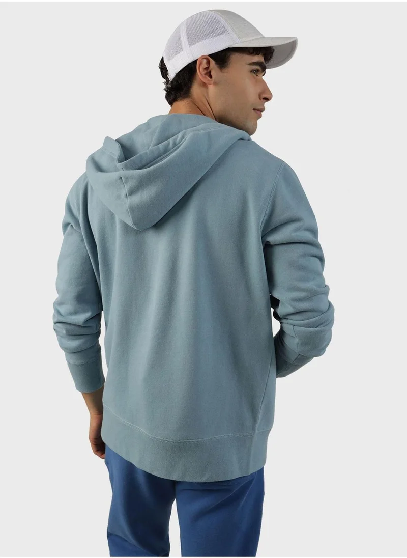 American Eagle Zipper Detailed Hoodie