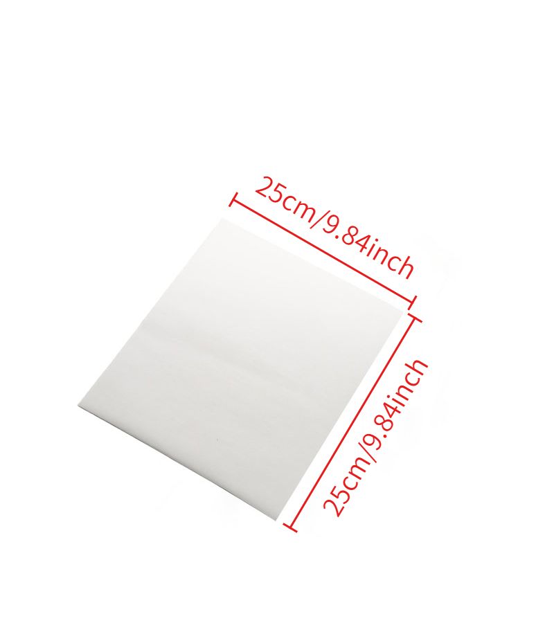 Retro Newspaper Silicone Non-Stick Baking Paper 50pcs 9.84x9.84inch Cuttable - Image 2