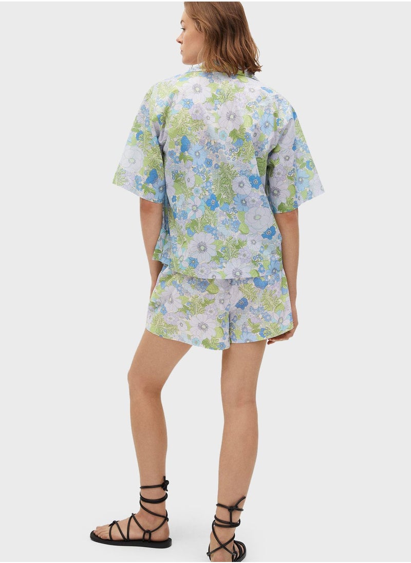 MANGO - High Waist Shorts - Image 1