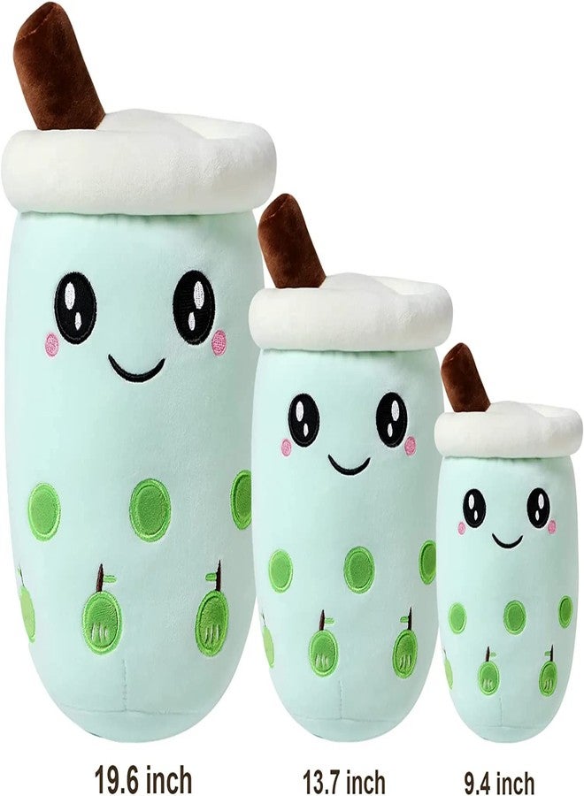 TechMax Solution Bubble Tea Stuffed Plush Pillow Pink Round Eyes Milk Tea Warm Plush Sleeping Pillow Children’s Gift Decorations - Image 2