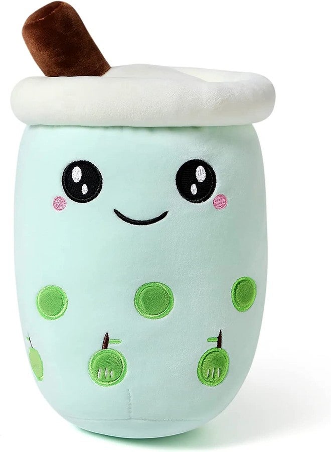 TechMax Solution Bubble Tea Stuffed Plush Pillow Pink Round Eyes Milk Tea Warm Plush Sleeping Pillow Children’s Gift Decorations - Image 1