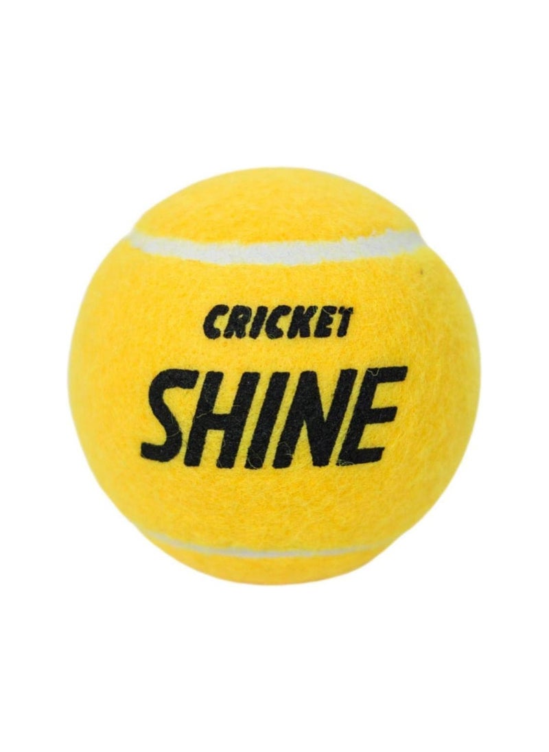 Shine Professional Shine Cricket Tennis Ball 3 Pieces  - Image 2