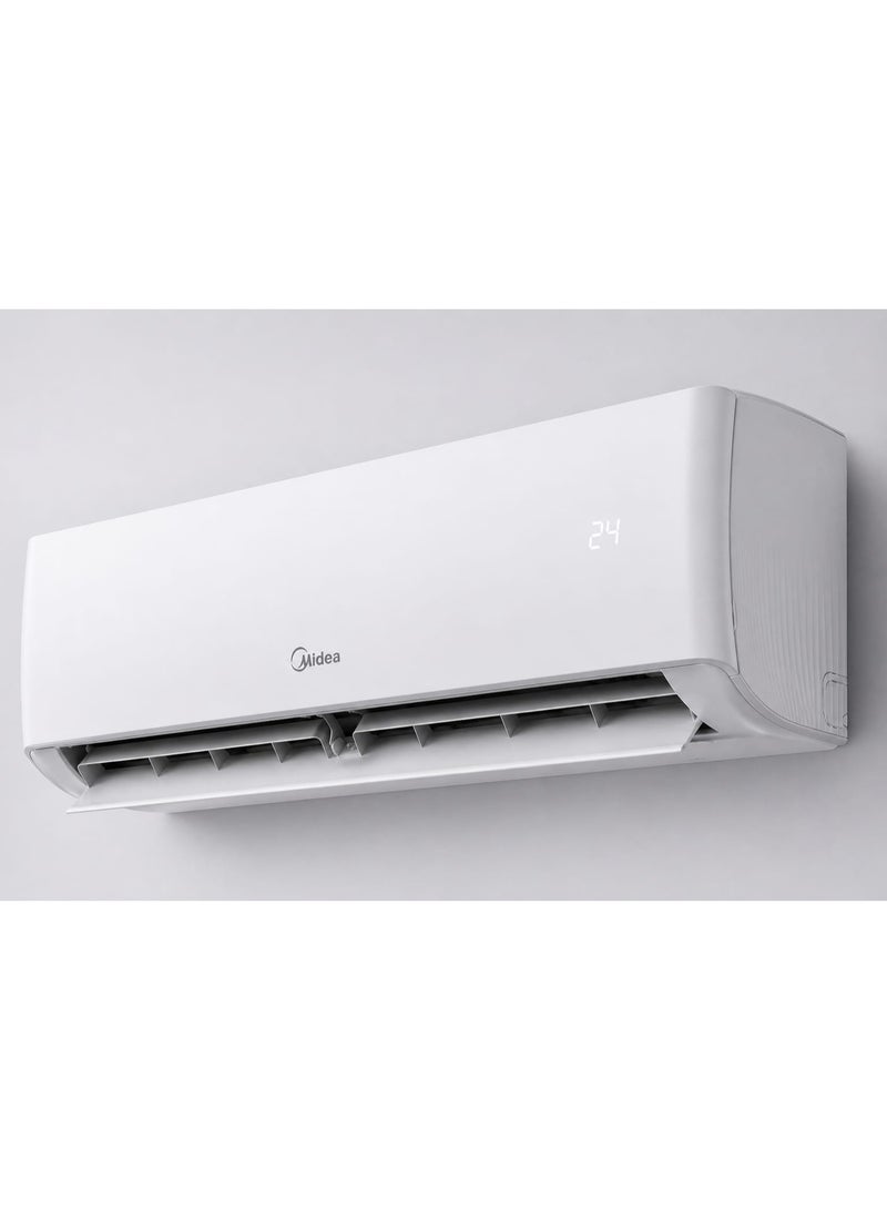 Midea Xtreme Pro Air Conditioner 1.5 HP Cooling & Heating - 12000 BTU - T3 Super Tropical Compressor - WiFi Smart Control - Ionizer - 3D Airflow - R32 - White - MSEFT-12HRN8F MSEFT-12HRN8F white - Image 2
