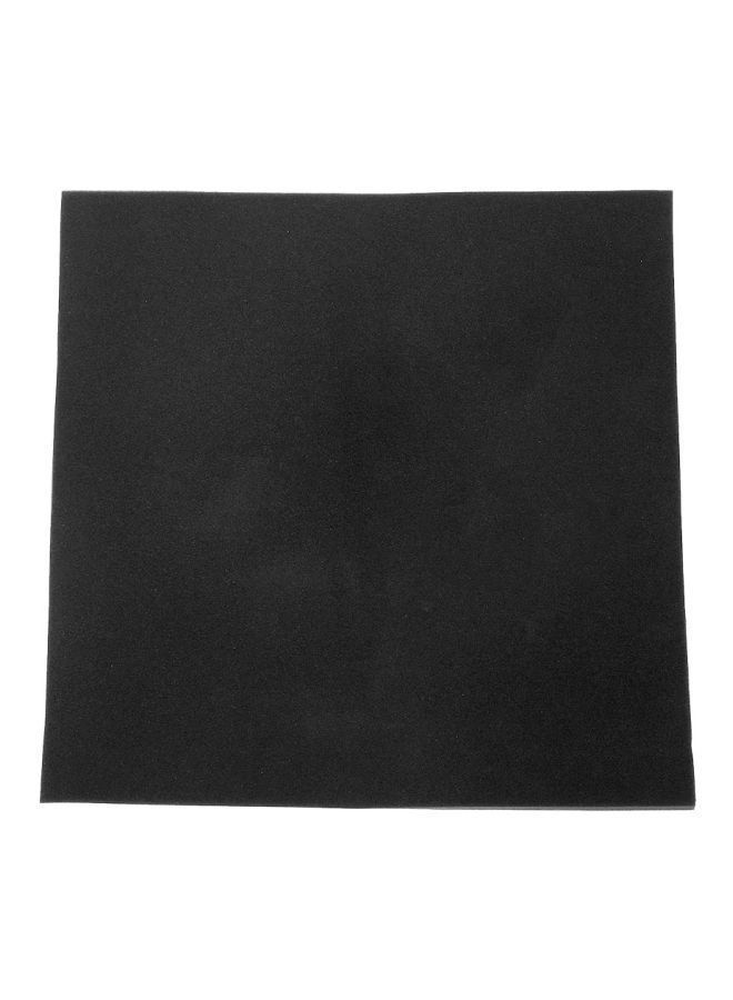 NIBEMINENT Aquarium Biochemical Filter Sponge Black 50x50x2cm - Image 1
