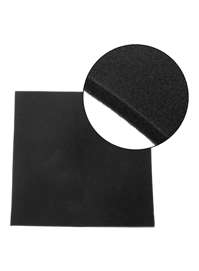 NIBEMINENT Aquarium Biochemical Filter Sponge Black 50x50x2cm - Image 3