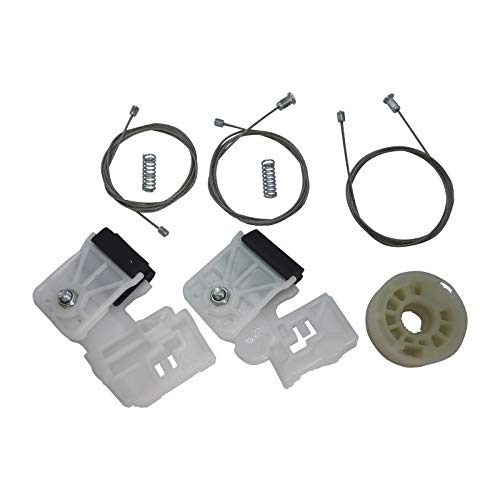 Bross مجموعة إصلاح منظم النوافذ 824712H000 الجهة اليسرى الأمامية متوافقة مع هيونداي إيلانتر HD 2007-2010 سوناتا 2006-2008 - Image 3