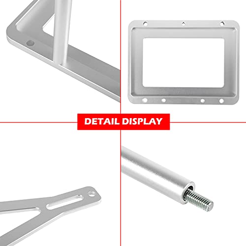 Bonbo Universal Battery Tray Hold Down Trunk Battery Relocation Box Aluminum Fits for Optima Race Racing Mount Red Yellow Blue Top 34 34/78 D34 D34/78 34M D34M - Image 5
