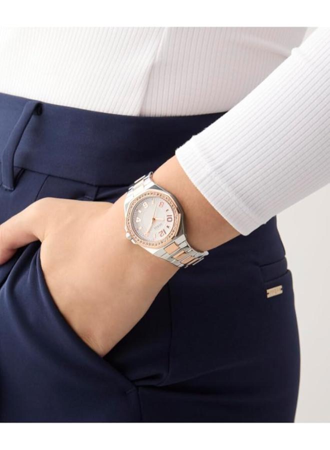 جس كونتيسا ساعة يد ستانلس ستيل بعقارب  ملم - Image 4