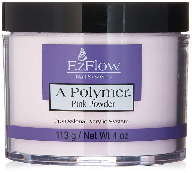 EZ Flow A Polymer Pink False Nails 4 Ounce
