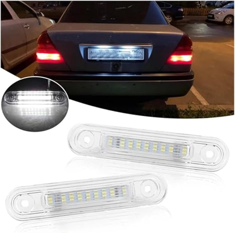 Wivplex Error Free White License Plate Light for Benz - Image 5