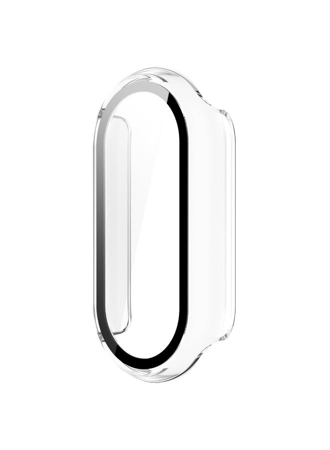 1Pcs Screen Protector Compatible with Xiaomi Band 10 Case Hard PC Protetcive Cover for Xiaomi Band 10 NFC Smartband (Clear) - Image 2