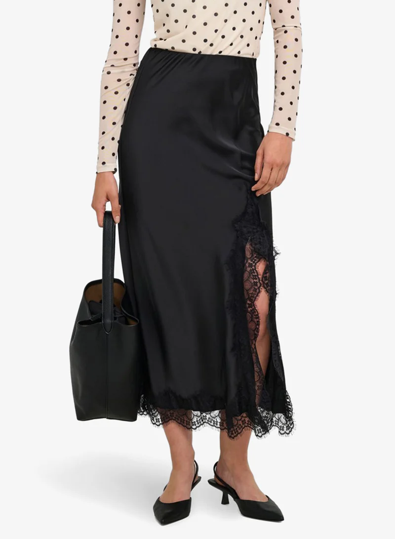 Onlmenus  Lace Detailed Maxi Skirt