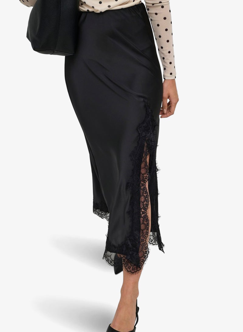 ONLY Onlmenus  Lace Detailed Maxi Skirt - Image 3