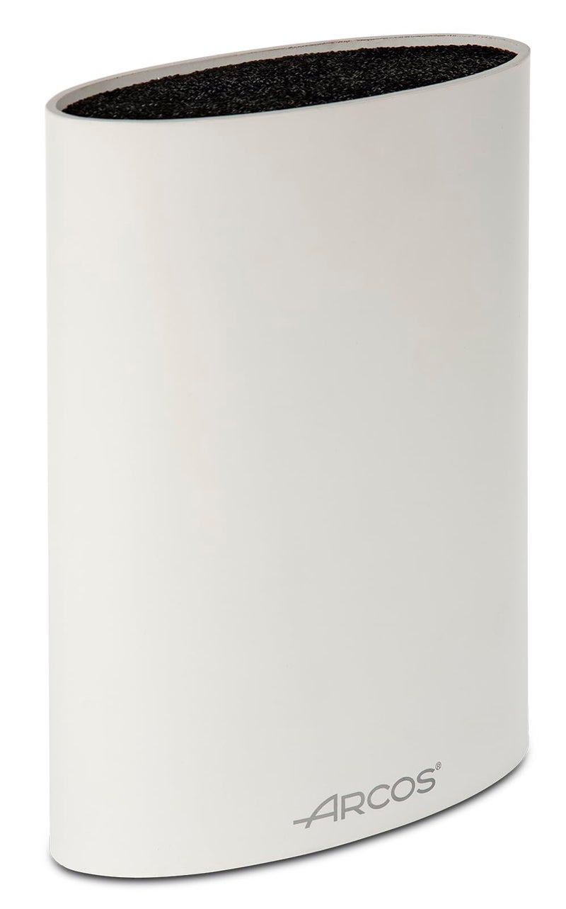 Arcos Blocks  Universal Block to Knives Until 20 cm 8  Made of Thermoplastic Elastomer 220 x 160 x 65 mm 9x6x25 inches  White Color