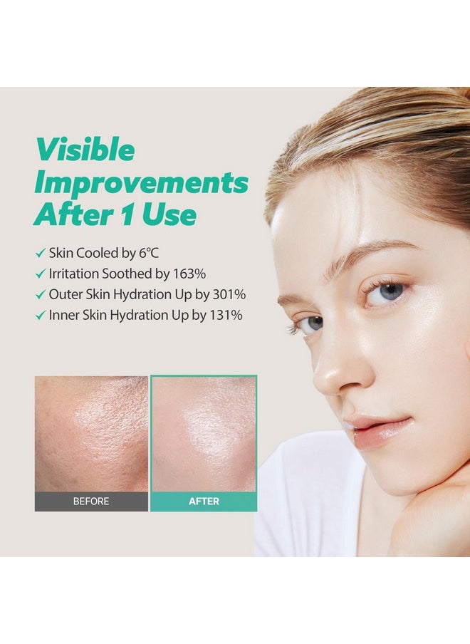 MILKTOUCH - MILKTOUCH Green Hyaluron Daily Soothing Sheet Mask Pack - Hydrating, Nourishing, and Revitalizing Face Masks for Glowing Skin, Anti-Aging, Moisturizing, and Soothing Effects (30pcs) for Daily Use - Image 1
