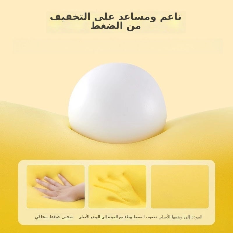 Office Nap Pillow, Cooling Ice Silk Sleep Pillow for Students and Kids - Image 5