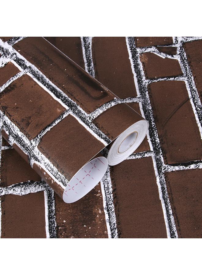 Bluejw Hotel Wallpaper Self-adhesive Waterproof Moisture-proof Bedroom Barber Shop Clothing Store Vintage Wallpaper Stickers New Store Wall Stickers - Image 5