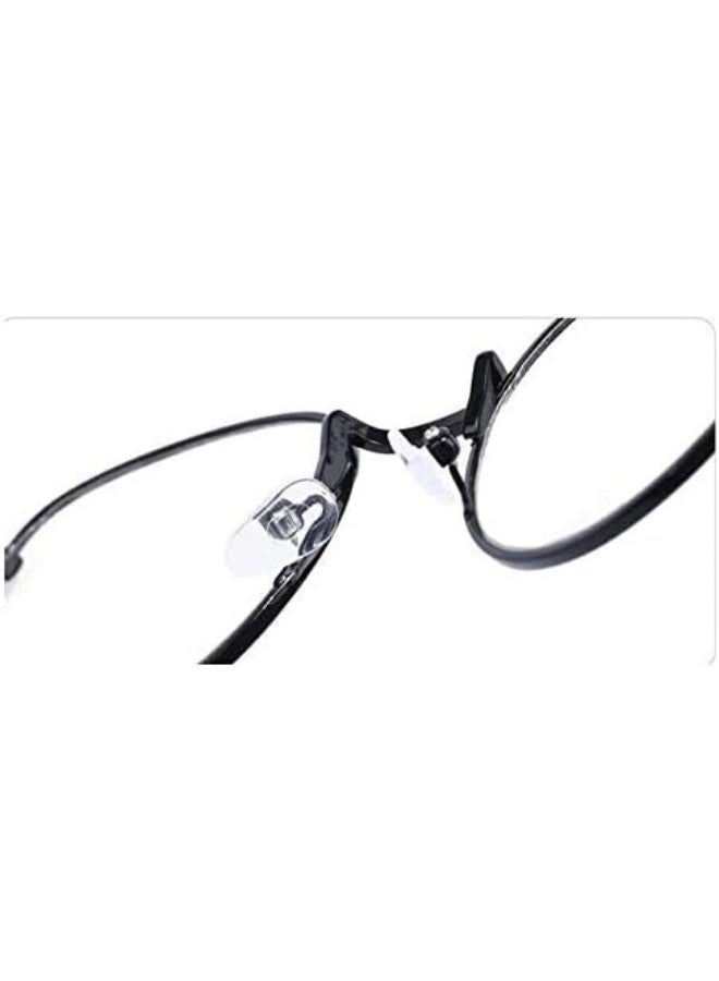 Classic Round Eyeglasses - Lightweight Metal Frame - Image 4