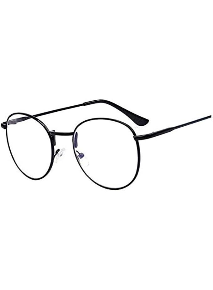 Classic Round Eyeglasses - Lightweight Metal Frame - Image 1