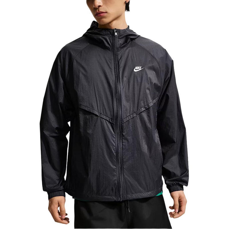 Nike Windrunner Full-Zip UV Jacket 'Black' - Image 2