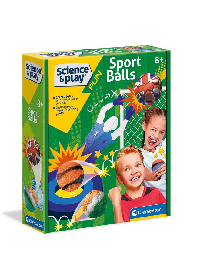 كلمينتوني كلمنتوني العلوم واللعب (مختبر علمي)، مختبر الكرات النطاطة، مع دليل مصور، للأعمار من 8 سنوات فما فوق - Image 1