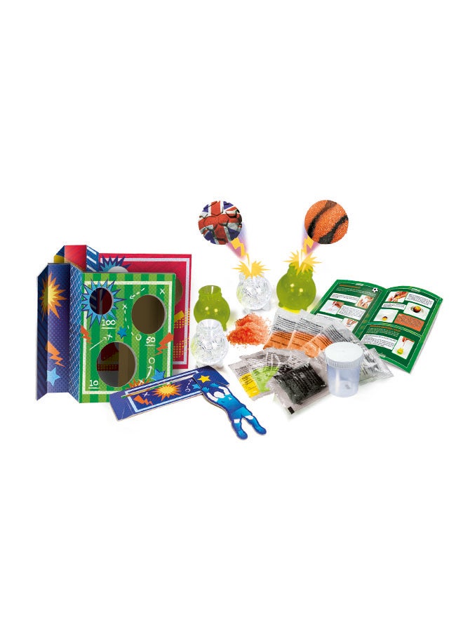 كلمينتوني كلمنتوني العلوم واللعب (مختبر علمي)، مختبر الكرات النطاطة، مع دليل مصور، للأعمار من 8 سنوات فما فوق - Image 2