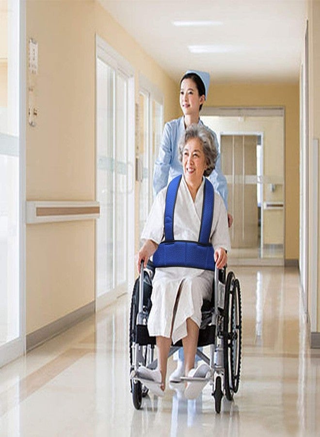 Ndola Wheelchair Seat Belt Torso Support Vest for Patient, Elderly & Disabled, Adjustable Full Body Harness Prevent Tilting or Falling & Keep User Upright, 1 Pack - Image 2