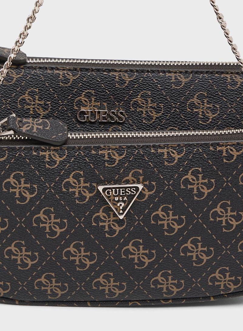 GUESS Noelle II Double Pouch Crossbody  - Image 5