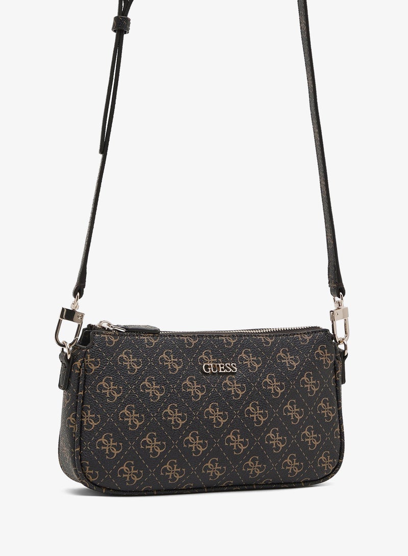 GUESS Noelle II Double Pouch Crossbody - Image 4