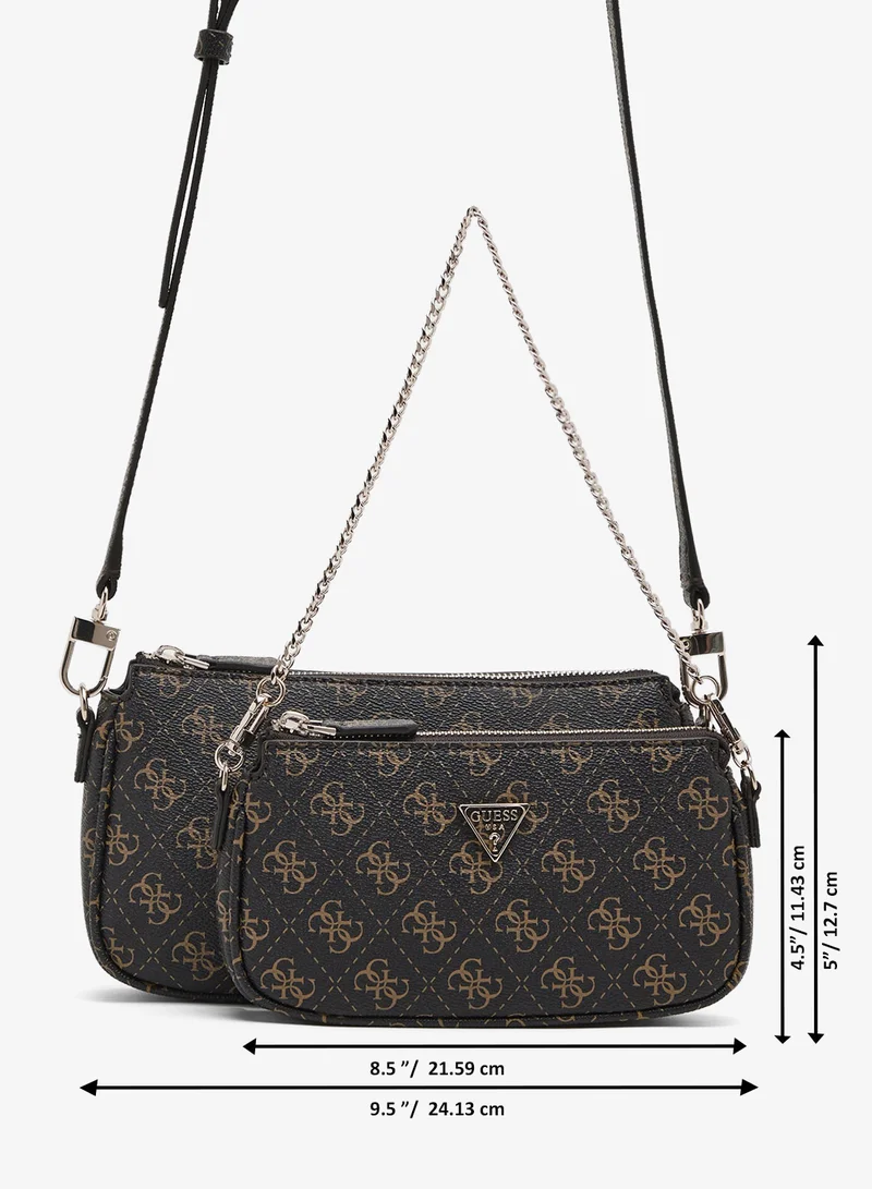 GUESS  Noelle II Double Pouch Crossbody for Women | Best Price UAE